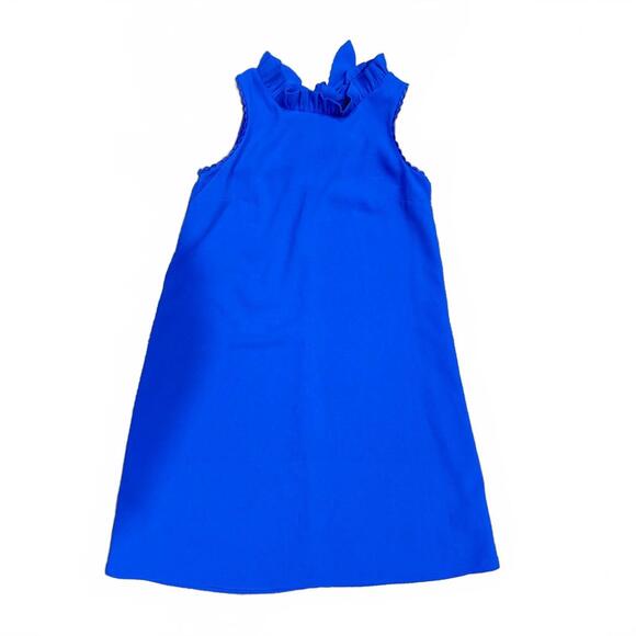 Lilly Pulitzer Corsica Royal Blue Allegra Soft Short Mini Shift Dress- Size XXS - Picture 2 of 9